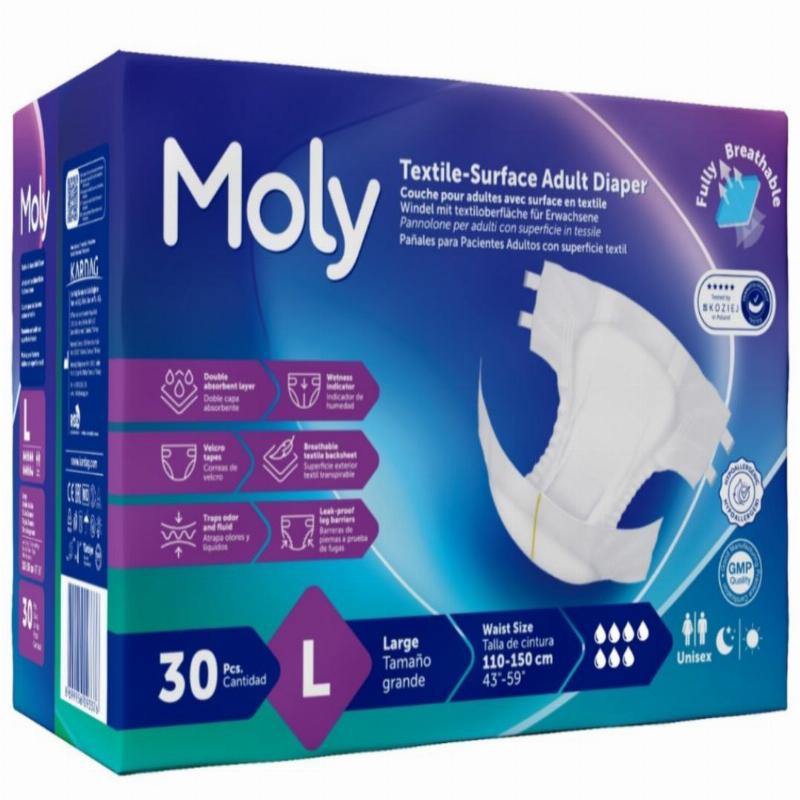 Підгузники для дорослих MOLY р.L, №30